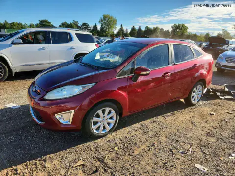 3FADP4BJ8DM176698 — 2013 Ford Fiesta, Боковая часть, фото до ремонта