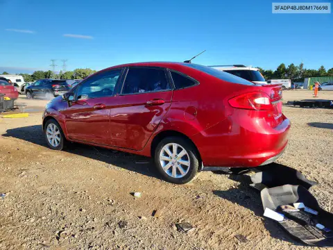 2013 Ford Fiesta Se VIN 3FADP4BJ8DM176698 фото 2