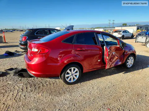 2013 Ford Fiesta Se VIN 3FADP4BJ8DM176698 фото 3