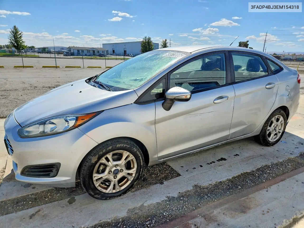 2014 Ford Fiesta Se VIN 3FADP4BJ3EM154318 фото 1