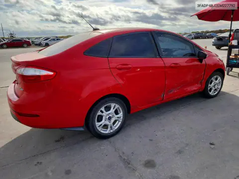 2014 Ford Fiesta Se VIN 3FADP4BJ2EM227792 фото 3