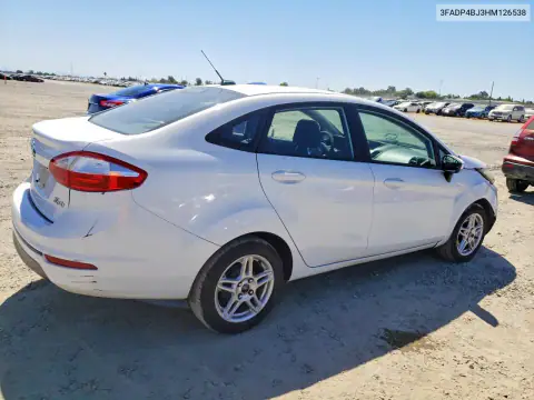 3FADP4BJ3HM126538 — 2017 Ford Fiesta, photo 3 from Copart 20.10.2026, Front end