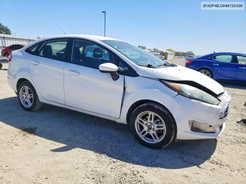 3FADP4BJ3HM126538 — 2017 Ford Fiesta, photo 4 from Copart 20.10.2026, Front end