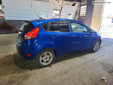 3FADP4EJ2JM101387 — 2018 Ford Fiesta, фото 3 с аукциона Copart 21.10.2026, ПЕРЕДНЯЯ ЧАСТЬ