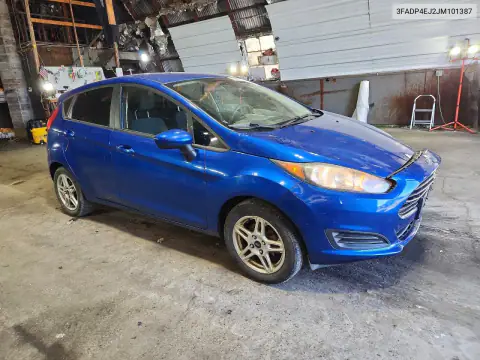 3FADP4EJ2JM101387 — 2018 Ford Fiesta, фото 4 с аукциона Copart 21.10.2026, ПЕРЕДНЯЯ ЧАСТЬ