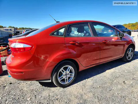 3FADP4BJ2JM107811 — 2018 Ford Fiesta, фото 3 с аукциона Copart 29.10.2026, ПЕРЕДНЯЯ ЧАСТЬ
