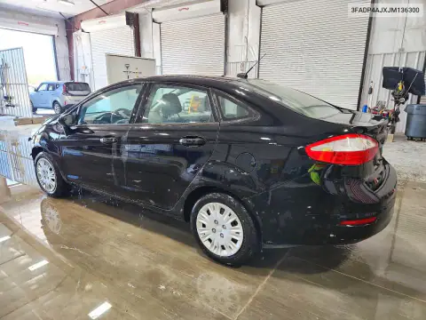 3FADP4AJXJM136300 — 2018 Ford Fiesta, foto 2 de Copart, Parte delantera