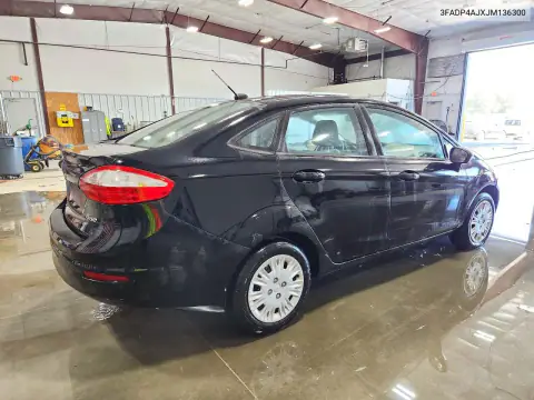 3FADP4AJXJM136300 — 2018 Ford Fiesta, foto 3 de Copart, Parte delantera