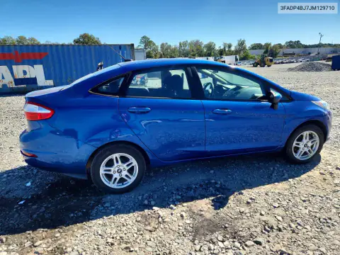 3FADP4BJ7JM129710 — 2018 Ford Fiesta, фото 3 с аукциона Copart, ПЕРЕДНЯЯ ЧАСТЬ