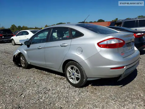 3FADP4BJ6KM108767 — 2019 Ford Fiesta, фото 2 с аукциона Copart, ПЕРЕДНЯЯ ЧАСТЬ