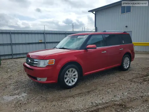 2FMGK5CC9CBD16197 — 2012 Ford FLEX, Боковая часть, фото до ремонта