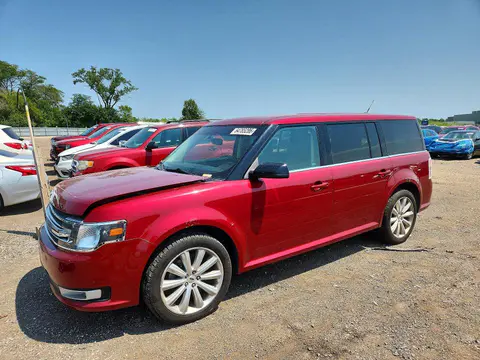 2FMGK5C88EBD16125 — 2014 Ford FLEX, Parte delantera (Front End), fotos antes de reparar