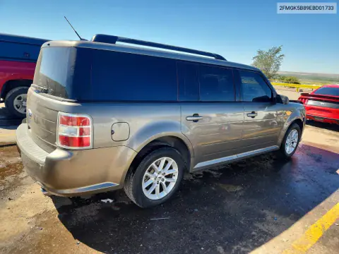 2014 Ford Flex Se VIN 2FMGK5B89EBD01733 фото 3