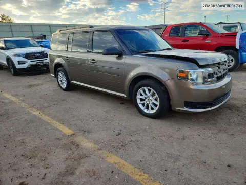 2014 Ford Flex Se VIN 2FMGK5B89EBD01733 фото 4