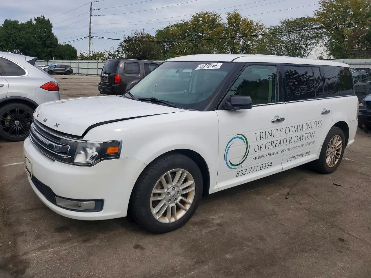2015 Ford Flex Sel VIN 2FMHK6C86FBA22413 фото 1