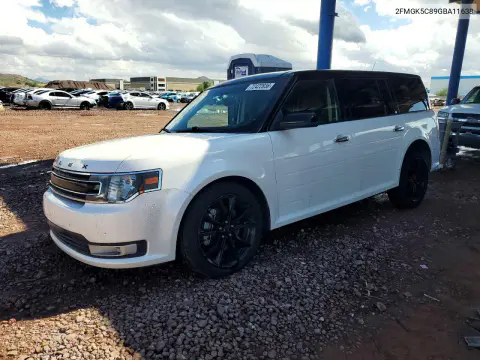 2FMGK5C89GBA11638 — 2016 Ford FLEX, Передняя часть, фото до ремонта