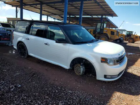 2016 Ford Flex Sel VIN 2FMGK5C89GBA11638 фото 4