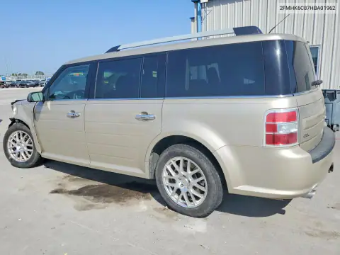 2FMHK6C87HBA01962 — 2017 Ford FLEX, photo 2 from Copart, Front end