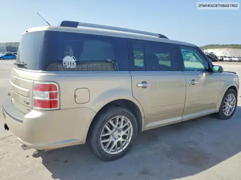 2FMHK6C87HBA01962 — 2017 Ford FLEX, photo 3 from Copart, Front end