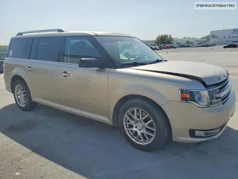2FMHK6C87HBA01962 — 2017 Ford FLEX, photo 4 from Copart, Front end