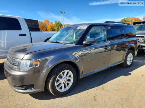 2FMGK5B86JBA17079 — 2018 Ford FLEX, Minor dents and scratches, before-repair photos