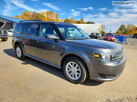 2FMGK5B86JBA17079 — 2018 Ford FLEX, photo 4 from Copart 22.10.2026, Minor dents and scratches