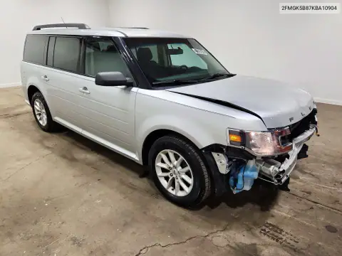 2FMGK5B87KBA10904 — 2019 Ford FLEX, photo 4 from Copart 15.10.2026, Front end