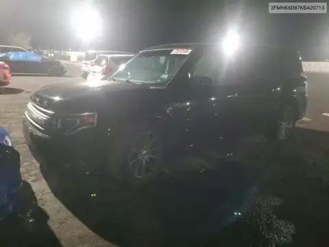 2FMHK6D87KBA20713 — 2019 Ford FLEX, Przód, zdjęć przed naprawą