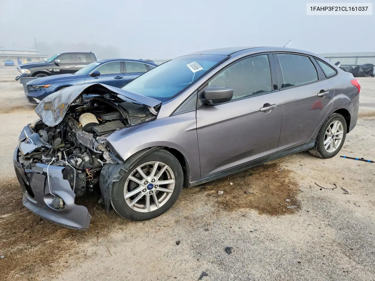 1FAHP3F21CL161037 Ford Focus 2012 — Front end damage, before-repair photo