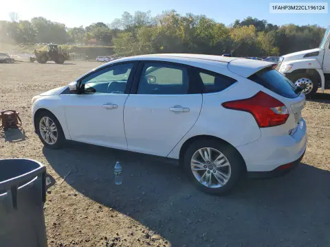 2012 Ford Focus Sel VIN 1FAHP3M22CL196124 фото 2