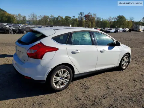 2012 Ford Focus Sel VIN 1FAHP3M22CL196124 фото 3