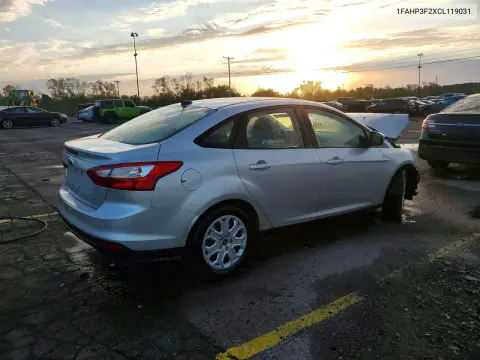 2012 Ford Focus Se VIN 1FAHP3F2XCL119031 фото 3