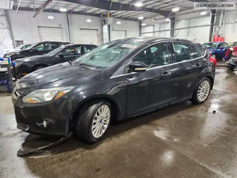 1FAHP3N26CL467684 — 2012 Ford Focus, Передняя часть, фото до ремонта