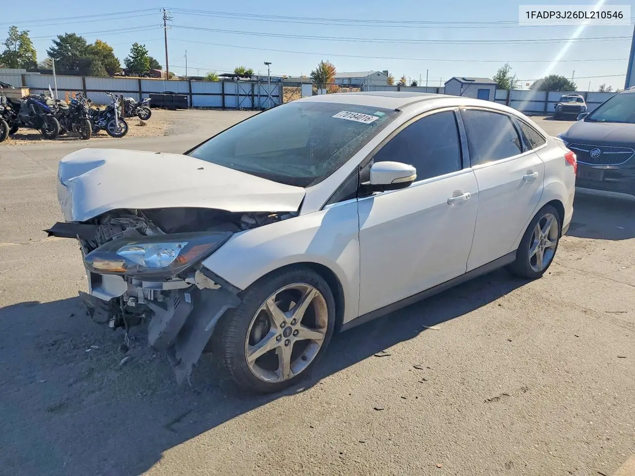 2013 Ford Focus Titanium VIN 1FADP3J26DL210546 фото 1