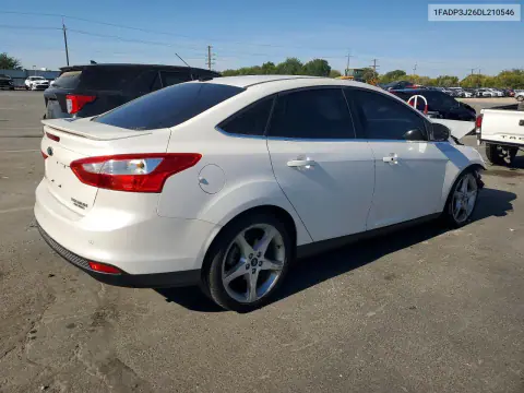 2013 Ford Focus Titanium VIN 1FADP3J26DL210546 фото 3