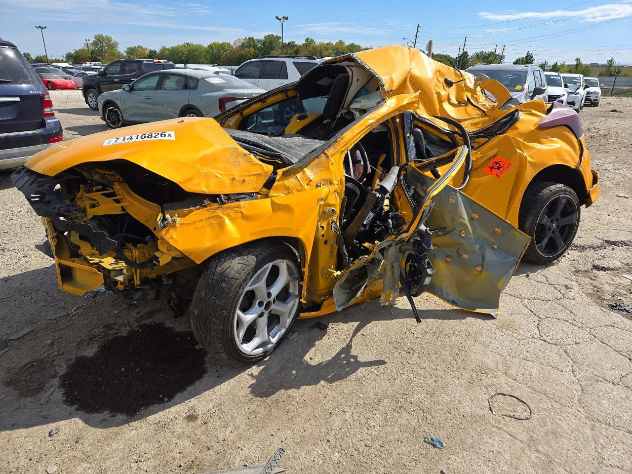 2013 Ford Focus St VIN 1FADP3L90DL260868 фото 1