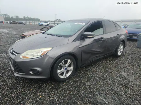 2013 Ford Focus Se VIN 1FADP3F22DL115877 фото 1