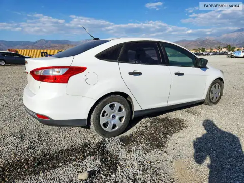 2013 Ford Focus S VIN 1FADP3E23DL164104 фото 3
