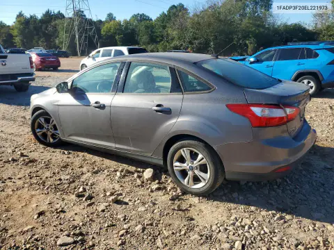 2014 Ford Focus Se VIN 1FADP3F20EL221973 фото 2