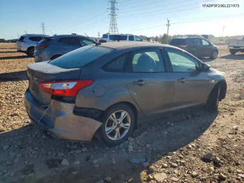 2014 Ford Focus Se VIN 1FADP3F20EL221973 фото 3