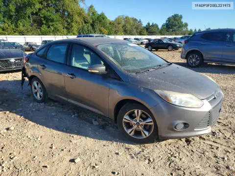 2014 Ford Focus Se VIN 1FADP3F20EL221973 фото 4