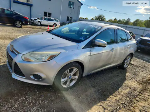 2014 Ford Focus Se VIN 1FADP3F20EL111294 фото 1