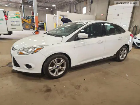 2014 Ford Focus Se VIN 1FADP3F29EL299989 фото 1