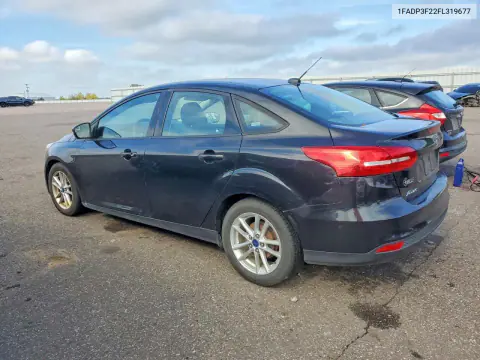 2015 Ford Focus Se VIN 1FADP3F22FL319677 фото 2