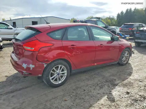 2015 Ford Focus Se VIN 1FADP3K25FL285532 фото 3