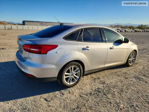 1FADP3F24FL289288 — 2015 Ford Focus, zdjęcie 3 z Copart 23.10.2026, Przód