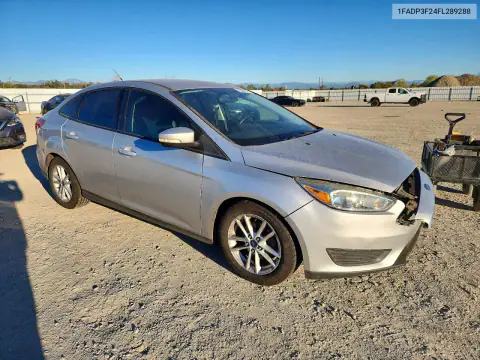 1FADP3F24FL289288 — 2015 Ford Focus, zdjęcie 4 z Copart 23.10.2026, Przód
