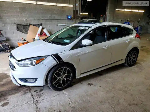 1FADP3K28FL367223 — 2015 Ford Focus, Передняя часть, фото до ремонта