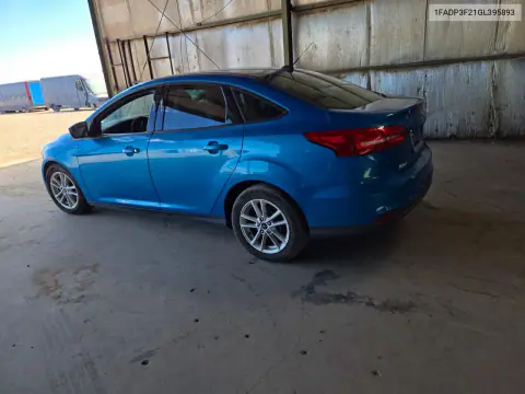 2016 Ford Focus Se VIN 1FADP3F21GL395893 фото 2