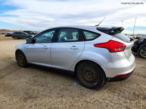 2016 Ford Focus Se VIN 1FADP3K27GL286795 фото 2